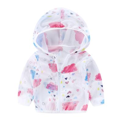 China New formal 2021 summer Sun-protective clothing for children Korean version of the Sun-protective clothing for outdoor children for sale