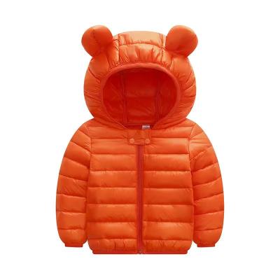 China Anti-wrinkle light down cotton for children 2021 new cotton-padded clothes for winter medium cotton-padded jacket children boys and girls for sale