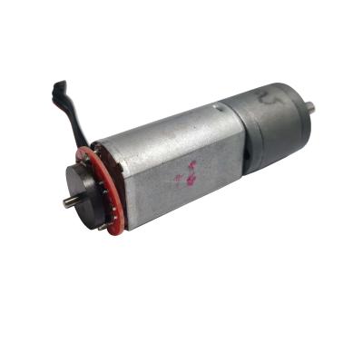 China Totally Enclosed DC 6V 12v High Torque DC Motor 180 Speed ​​Motor With Encoder 20mm Metal Gearbox For Toy for sale