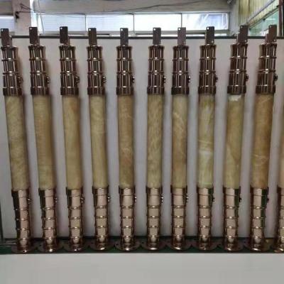 China Modern Luxury Staircase Railing Aluminum Marble Stair Railing Fencing Aluminum Material for sale