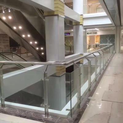 China Modern Railing Railing System Handrails Stainless Steel Glass Column Railing Post Railings Post Handrails Stair Handrail Pool Fence for sale