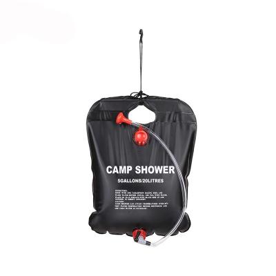 China Wholesale 20L Outdoor Outdoor Shower PVC Bag Camping Bath 60*40cm for sale