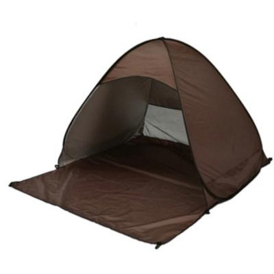 China Sound-open Pure Color UV-resistant Camping Tent 3-4 Person Sun Rain Protection UV-resistant Toy Outdoor Beach Tents for sale