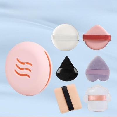 China Gently Easy to Carry Travel Makeup Brush Holder Beauty Egg Egg Sponge Blender Packaging Custom Beauty Blenders Sponge Holder for sale