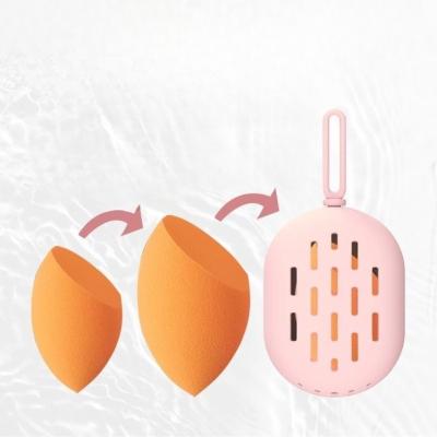 China Soft Makeup Brush Holder Beauty Silicone Blender Environmental Friendly And Recyclable Packaging for sale