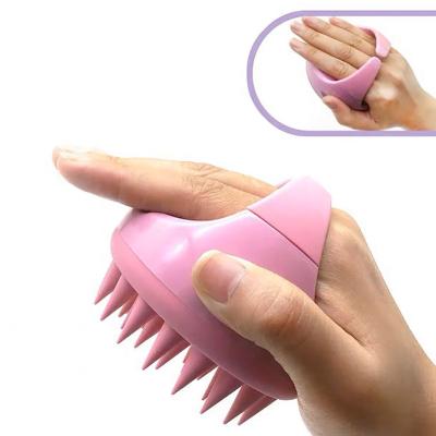 China Wholesale Waterproof Soft Silicone Pet Grooming Tool Bathing Shampoo Hair Scalp Massager Silicone Shampoo Scalp Brush Comb Brush for sale