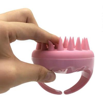 China Waterproof No Bad Reviews Shampoo Brush Hair Scalp Massager Hair Scalp Massager Shampoo Brush Massage Silicone Hair Brush for sale