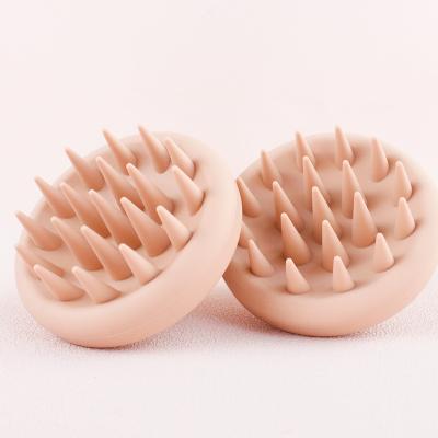 China New Designer Mini Scalp Massager Shampoo Hair Brush Silicone Hair Scalp Massager Professional Waterproof Shampoo Brush Designer Brush Hair Shampoo for sale