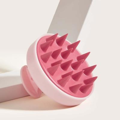 China Low Moq Logo Waterproof Custom Hair Scalp Massager Shampoo Brush Women Pour Bath Tools Silicone Hair Brush Shampoo Scalp Massage Brus for sale