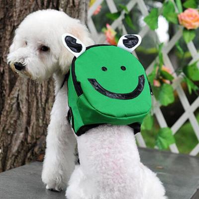 China Hot Selling Viable Canvas Pet Cloth Hangers Dog Self Carry Harness Bag for sale