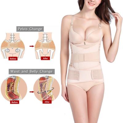 China Body Shaper and Body Shaper 3 in 1 Postpartum Body Shaper Corset Wrap Belt Support Recovery Belly Band for After Postpartum Pelvis Birth Waist Shapewear for sale