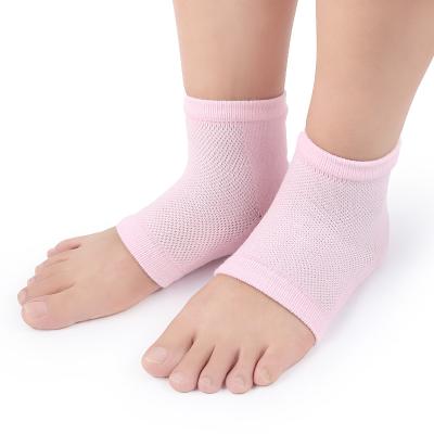 China Anti Slip Ankle Support Antibacterial Breathable Comfortable Silicone Moisturizing Gel Heel Fasciitis Foot Gel Plantar Socks for sale