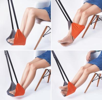 China Wholesale Classic Cheap Travel Airplane Footrest Hammock Office Footrest Foot Hand Hammock for sale