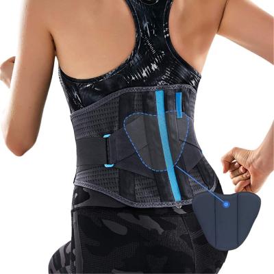 China Dual Compression Back Support Medical Use Back Support Waist Trainer With Stabilizers For Back Pain Belt for sale