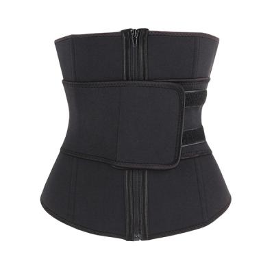 China Feiyali Adjustable Waist Trainer Corset Trimmer Belt Body Shaper High Elastic Slimming Sports Girdle Weight Loss Shapewear for sale