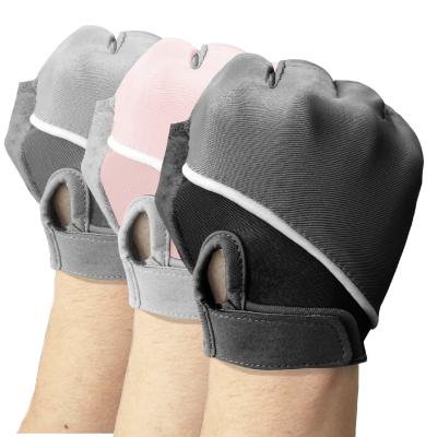 China Waterproof Feiyali Bicycle Bike Cycling Pink Half Finger Training Cross Fit Custom Gym Fitness Gloves for sale