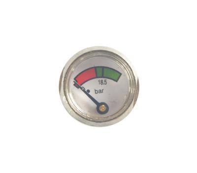 China Diaphragm Type Dry Chemical Brass Material Gauge Pressure Extinguisher Portable Thread M10x1-12.5 Gauge for sale