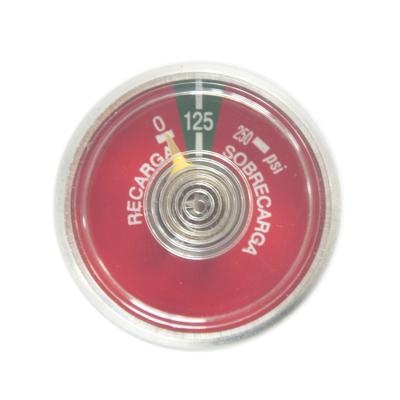 China Fire Extinguisher Accessories Spring Pressure Gauge For Dry Powder Fire Extinguishers JFB1337A for sale