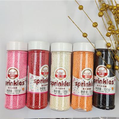 China Cake Decorating Rainbow Sprinkles , Tiny Sprinkles , Cake Decorations Sprinkles Candy for sale