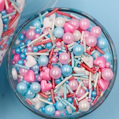 China Sugar Cake Bakery Decoration Sweet Cake Decorating Materials Sprinkle Candy Mini Pearl Sugar For Cake for sale