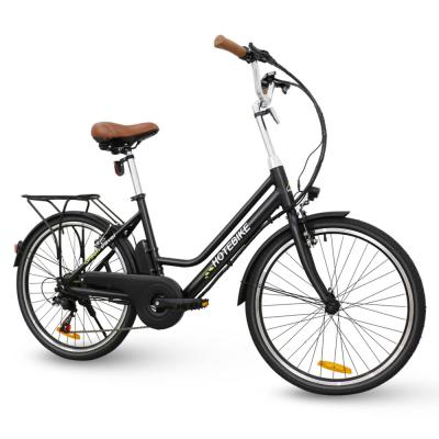 China Retro e bike motorized city bicycle vintage e bicycles city electric bikes of aluminum alloy for sale