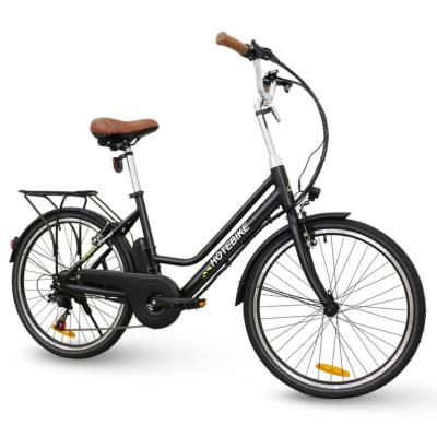 China Standard 24 inch commuting two wheel ebike with 36V 250W hid battery electric bike on urban road for sale