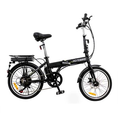 China Standard 20 Inch Steel Frame Low Price Folding Electric Bike for sale