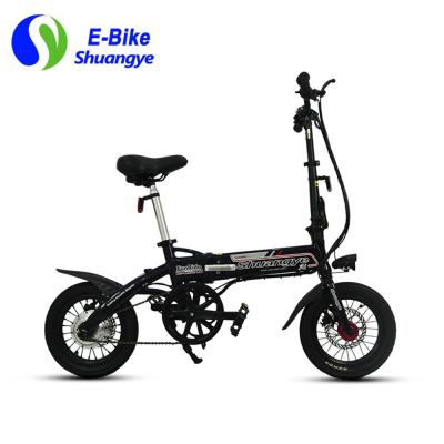 China Standard 14inch Folding Mini Electric Bike Ebike Electricity Bicycle 36V 250W 350W for sale