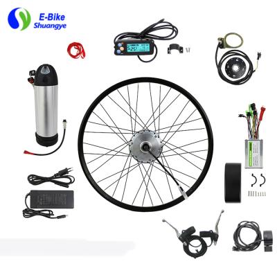 China 36v 250w brushless motor electric bike kit with battery kit for sale