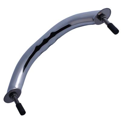 China Boat Hardware Fitting Marine Hardware Accessories Polished Handrail Stainless Steel Marine Handle for sale