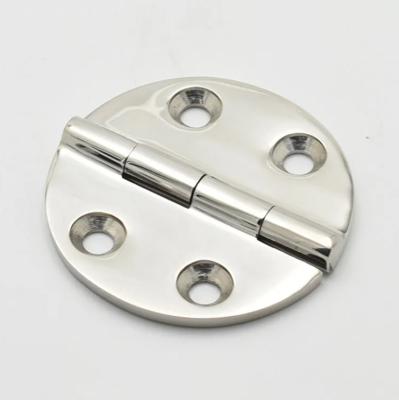 China Boat Hardware Fitting Made In China Marine Hardware Yacht Accessories Stainless Steel Round Hinge for sale