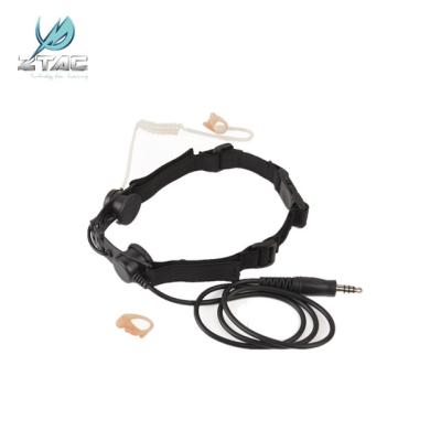 China Sustainable Z-TAC TACTICAL throat microphone with communication function only Tactical Headset simple cheaper  comfort headset for sale