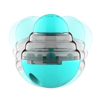 China Amazon Hot Selling Sustainable Pet Supplies Shake Ball Interactive Pet Toy Food Feeder for sale