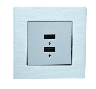 China Residential / Multipurpose High Quality International General Purpose Dual USB Power Socket for sale