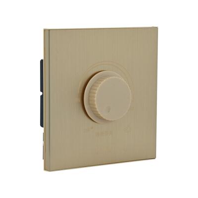 China Light Wholesale Control Gold Color Stainless Steel Panel Led Dimmer for sale