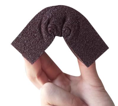 China Viable Double-Sided Block Sponge Block Emery Pot Wash Pad Scouring Kitchen Daily Necessities Cleaning Dishes for sale