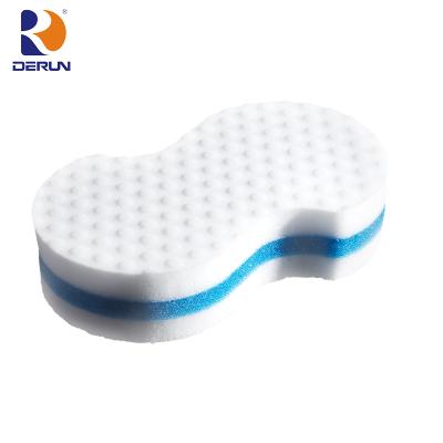 China Nano Stocked Three Layer Gum Magic Sponge For Kitchen Car Cleaning Cleaning for sale