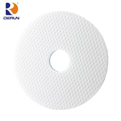 China Stocked Round High Density Melamine Sponge Floor Pads Cleaning And Polishing Floor Pad Use In Floor Cleaning Machine for sale