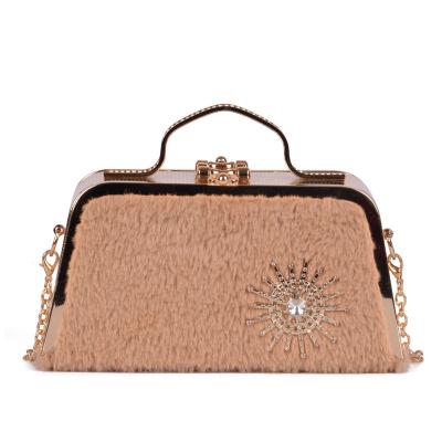China Simple and generous intellectual lady Banquet Handbag Evening handbag new fashionable fashion design of new clutch bag bags for sale