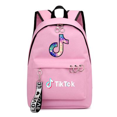 China With Wholesale Custom Student School Backpack Tik Tok Student Bag Other USB School Student Backpack Bag Waterproof Travel Backpacks for sale