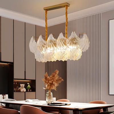 China Postmodern Dawn hot sale modern led crystal chandelier pendant light for dining table for sale