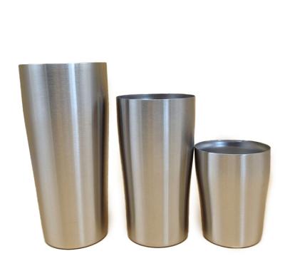 China Sustainable High Quality Double Wall Beer Stainless Steel Vacuum Insulated Tumbler for sale