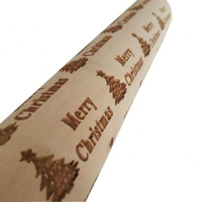 China Factory Sale Sustainable Kitchen Based Rolling Pin Classic Wood Ideal Baking Needs Professional Pin for sale