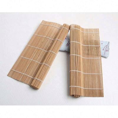 China China Sustainable Factory Bamboo Sushi Mat Roll Rice Kit, Mouth-Resistant Weeping Sushi Curtain Mat Rolling Bamboo for sale