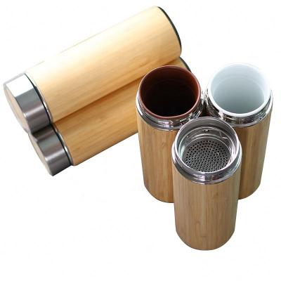 China High Quality Cheap Bamboo Business Travel Mug Stainless Steel Eco - Friendly Mug for sale