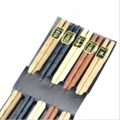 China Viable Top Fashion Japanese Style Wooden Chopsticks Set Gift Box Threaded High-Grade Wooden Chopsticks Chopsticks Carving for sale