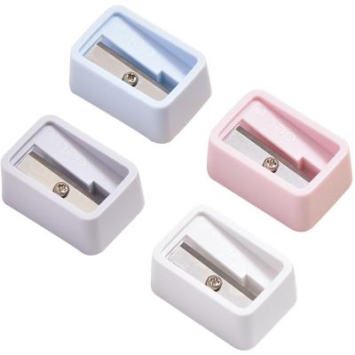 China Stationery Cute High Quality Mini Pink Pencil Sharpener for sale