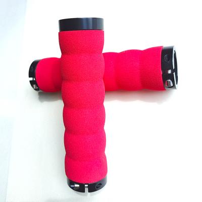 China High Quality BMX 130mm Length Black Bicycle Sponge Handlebar Grip For Mtb Bicycle for sale