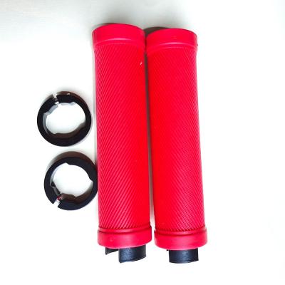 China Diameter Lockable Bicycle Clamp BMX Factory Direct Sale Handlegrip 22.2mm Rubber Handlebar Grips for sale