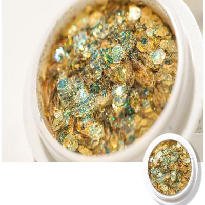 China Nail Art Decoration Hot Fashion Customized Glitter Nail Powder Nail Salon Decor Foil Transfer Nail Art for sale